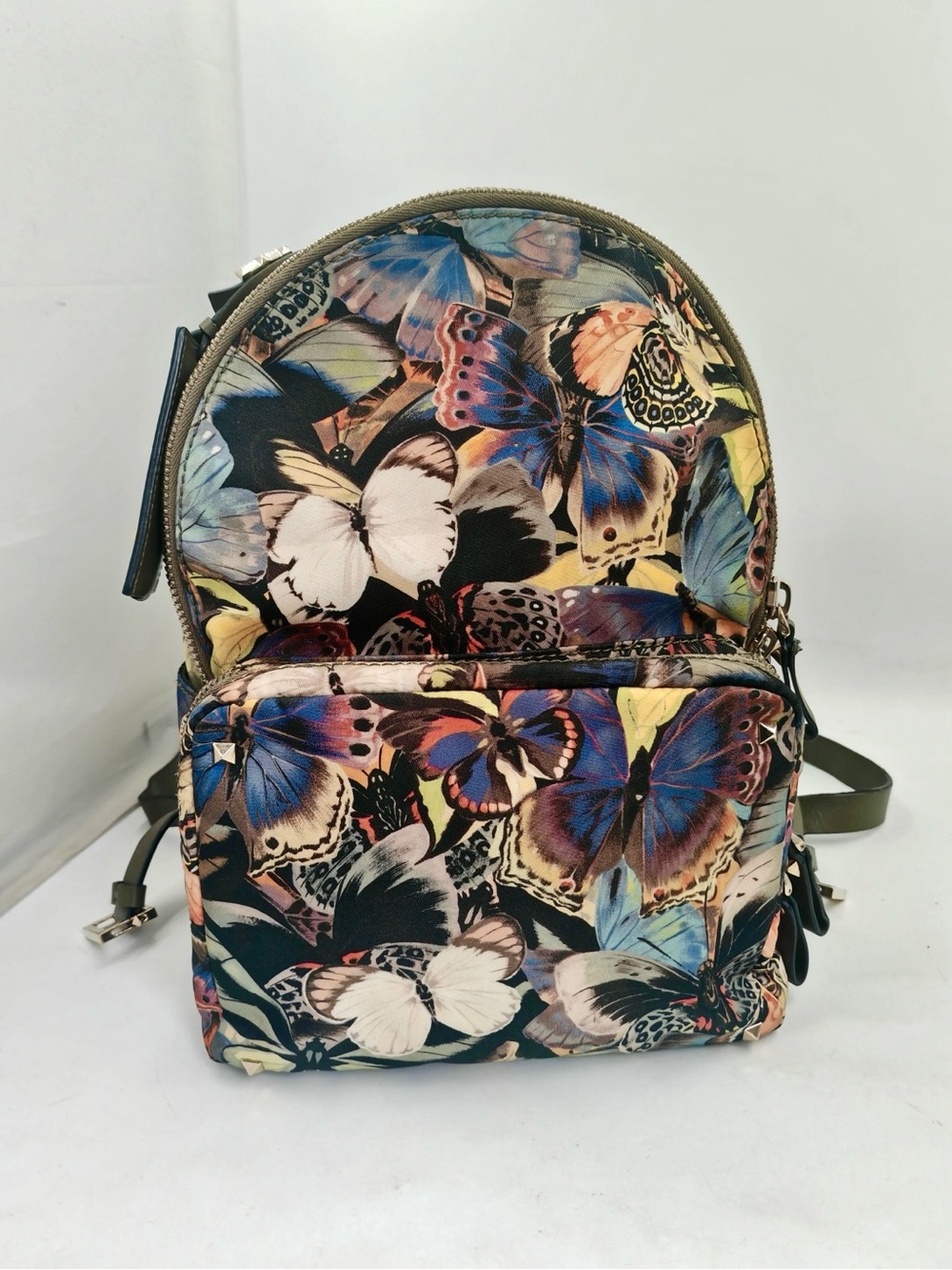 Valentino Garavani Butterfly Print Backpack small Made in Italy - Picture 2 of 10